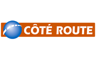 logo du distributeur côté route
