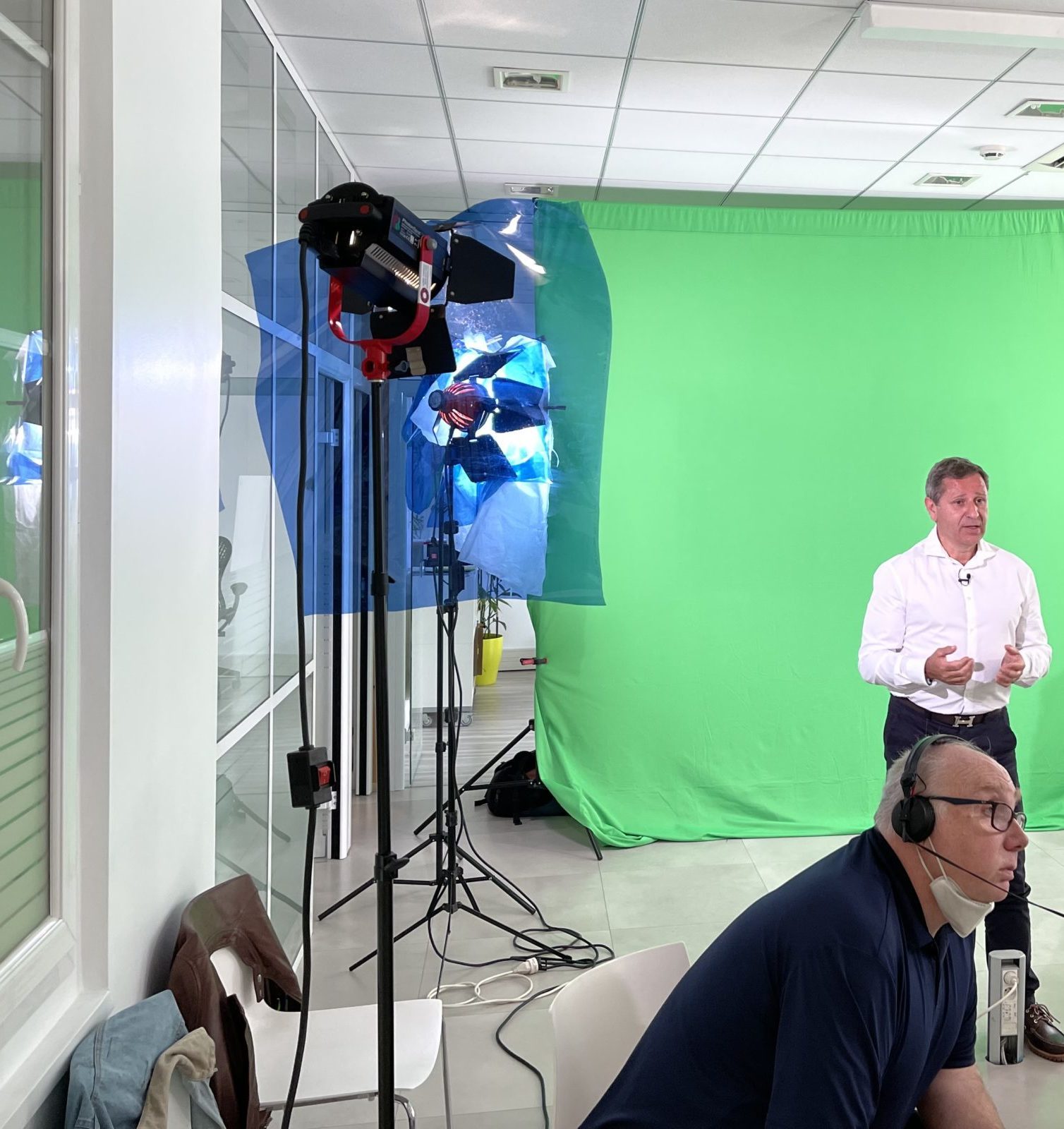 Jean luc tournage